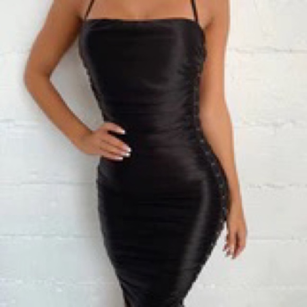 Black dress new never use